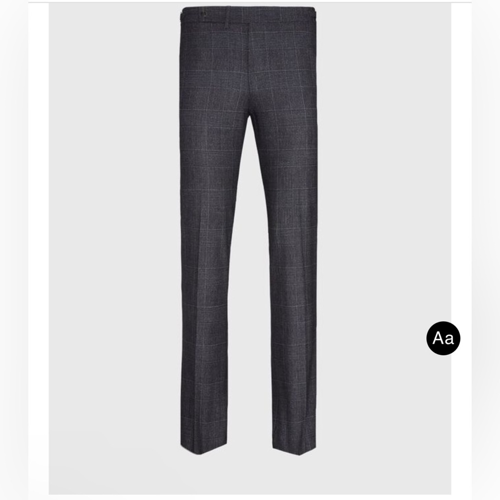 Paul Stuart-Grey Plaid Pants